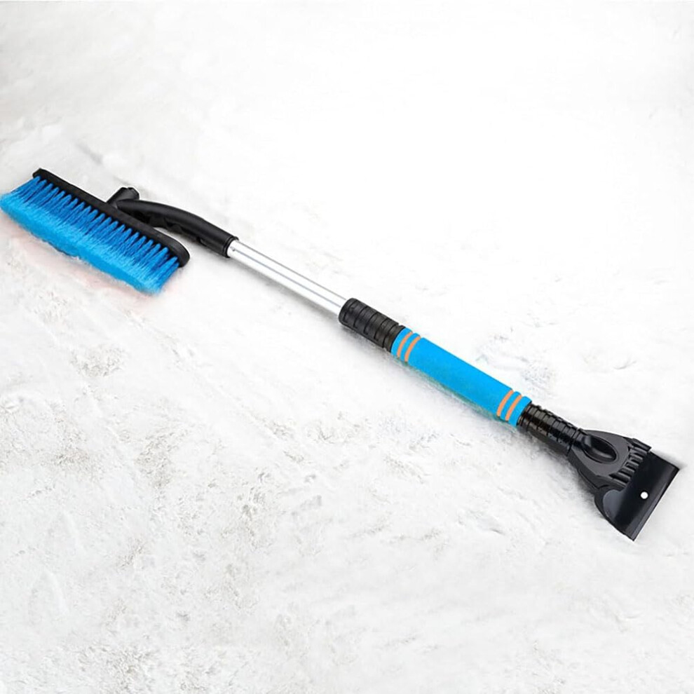 Car Snow Brush Ice Scraper 2-In-1 For Mini Cooper F56 2014-2023, Telescopic Cars Trucks Suvs With Gentle Bristles 6447073302855