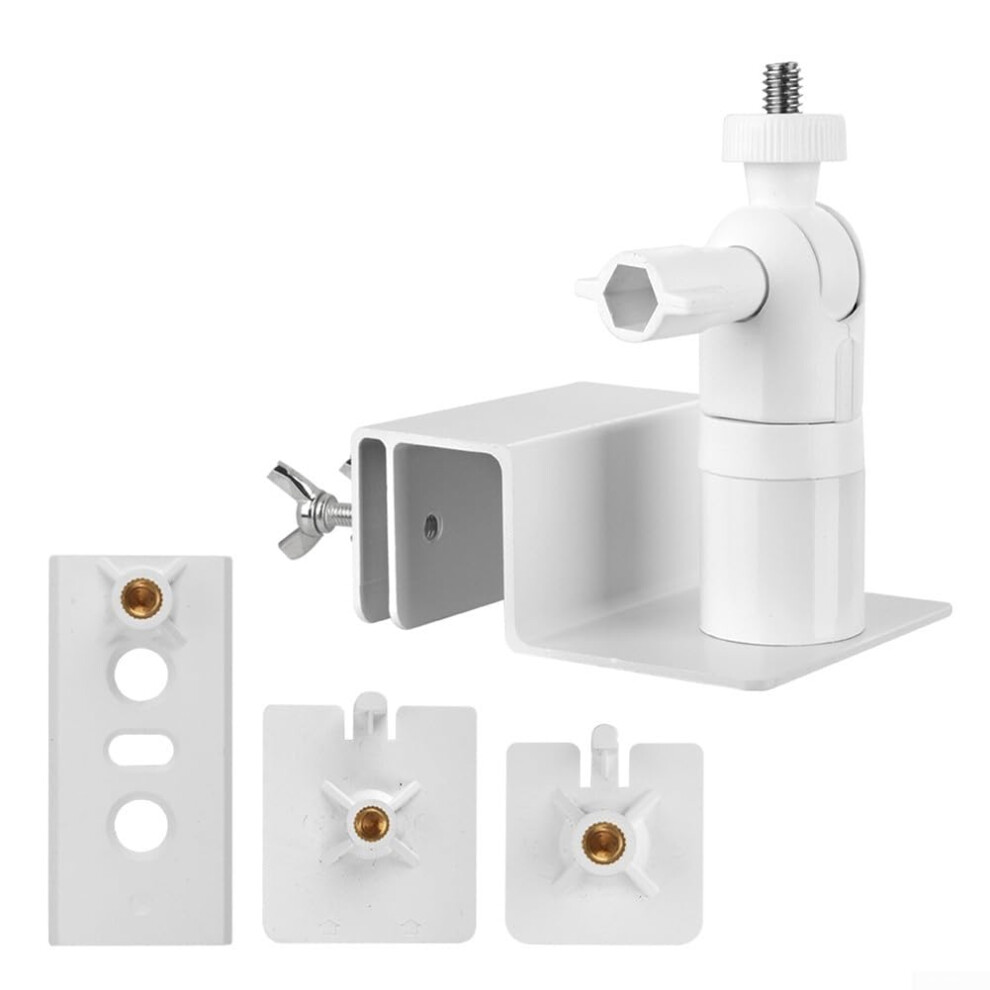 Robust Gutter Mount For Ring, Arlo, Eufycam - White Security Camera Bracket, Weatherproof, Easy Installation 6482260312019