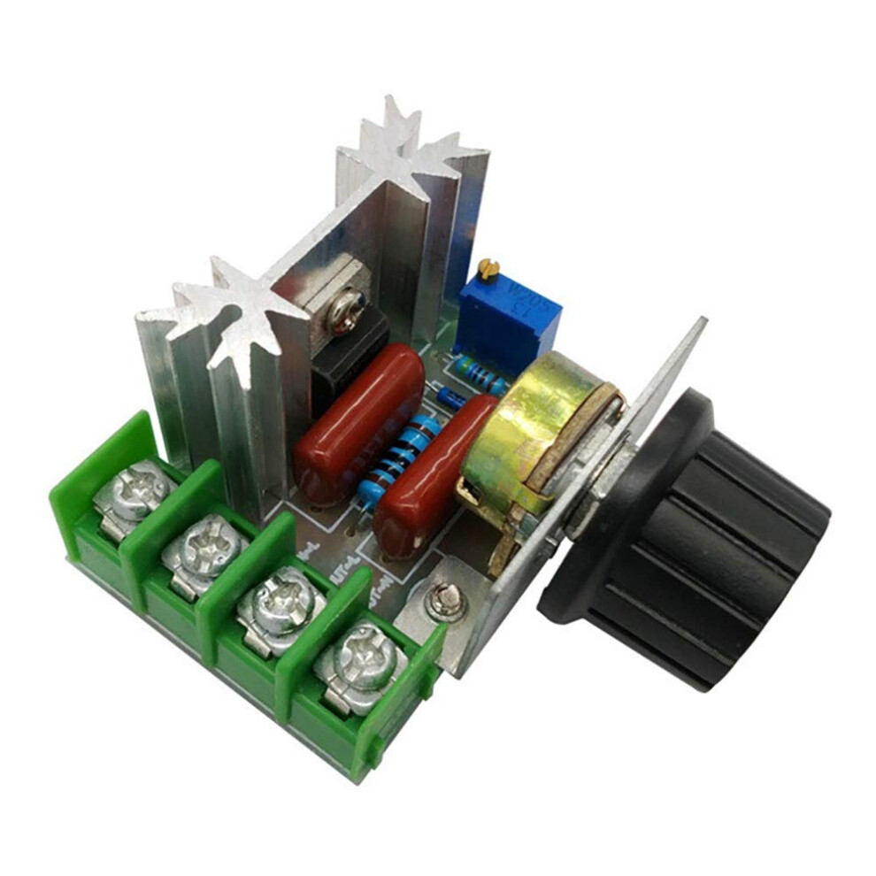 Ac 220V 2000W Scr Voltage Regulator Dimming Controller For Light And Motor Speed Control Thermostat 6447073303425