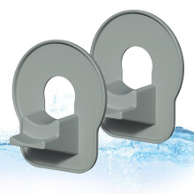 Obergrund Schwimmbadschlauchhalter Set - 2x Pool Rohrhalter für Spa - Durable Home Accessories for Above Ground Pools