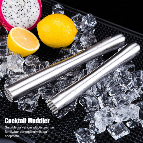 Stainless Steel Cocktail Muddler 2.5cm Barware DIY Kitchen Tools 2