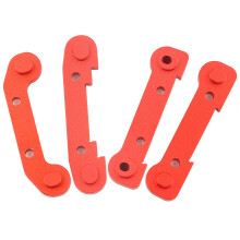RC Auto verstärktes Schwenkarm-Festsetzung kompatibel mit WLtoys 144001 1/14 Rot