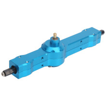 RC Auto Aluminium-Hinterachse Brücke Achse 127MM für WPL D12 1/10 LKW Blau B