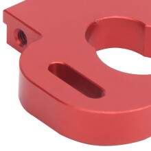 Verstellbare Aluminium-Motorhalterung für 1/14 144001 RC-Auto, Rot