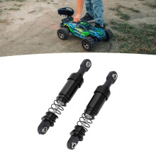 Leichte Aluminium 75 mm Wasserresistent RC-Auspuffdämpfer für SCX10 1/10 Schwarz