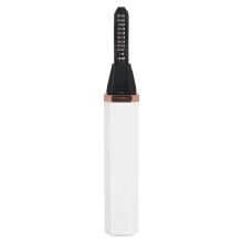 Wiederaufladbarer elektrischer Wimpernzwicker mit USB, 3 Stufen, lang anhaltend, Weiß
