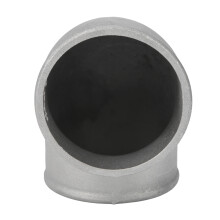 Universaler Guss-Aluminium-Turbo-Ladeluftkühler-Bogenrohr 3,5 Zoll 90 Biegerost
