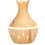 300ml Mini Desktop-Aroma-Luftbefeuchter Hohl-Diffusor Mit Licht Holzmaserung 9