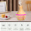 300ml Mini Desktop-Aroma-Luftbefeuchter Hohl-Diffusor Mit Licht Holzmaserung 5
