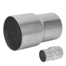 Hochleistungs-Exhaust-Connector aus Edelstahl, 2,5 Zoll auf 2,1 Zoll