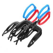 2-Piece Fish Gripper Fishing Holder with Plastic Coating Durable Catching Aid for Freshwater and Outdoor Activities