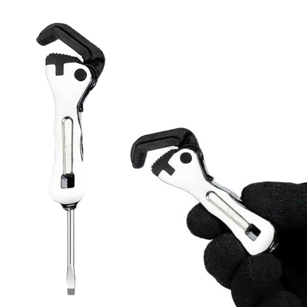 Micro Stubby Wrench Adjustable 1 Piece Chrome Vanadium Steel Compact Tool For Tight Spaces 6482260313160