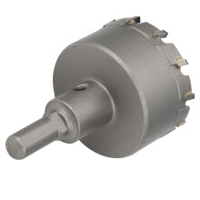 Industrielle Hartmetall-Lochsäge aus Metall, Reibebohrer für dicke Platten, Ø 95 mm