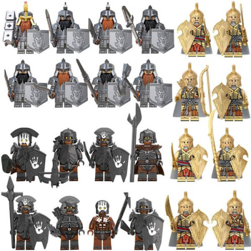 24 Der Herr der Ringe Bausteine Minifiguren Spielzeug