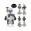 8 pcs Star Wars minifigure Clone Wars Bad Batch Captain Rex Commander Cody 2