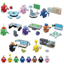 8-pack Among Us Figures Building Blocks - 8 pcs model_qq