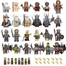 Film-TV-Serie Der Herr der Ringe Gandalf Saruman Sauron Montage Bausteine Minifigur Spielzeug