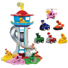 Belvedere - Grande torre con musica, luci e 6 figure di cani - Regalo perfetto per i bambini [kk]