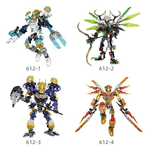 För barn Bionicle Tahu Eldförenare Actionfigurer Byggsatser 2