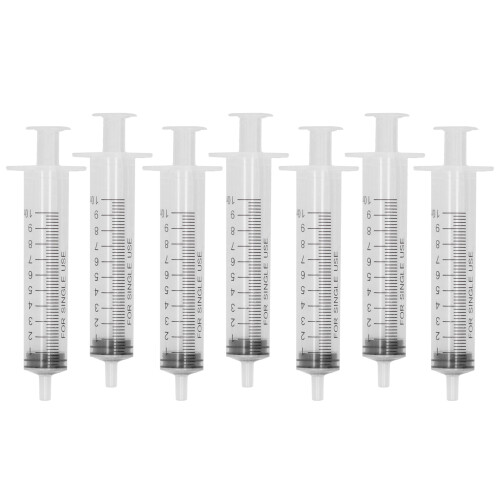 7 Stück 10ml Quantitative Parfüm-Spritzen mit Verschlüssen für präzises Befüllen 1