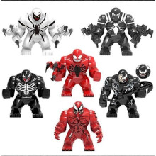6er-Pack Venom Legends Series Actionfiguren-Bausatz Sammelfiguren Venom-Statue Spielzeug-Actionfiguren
