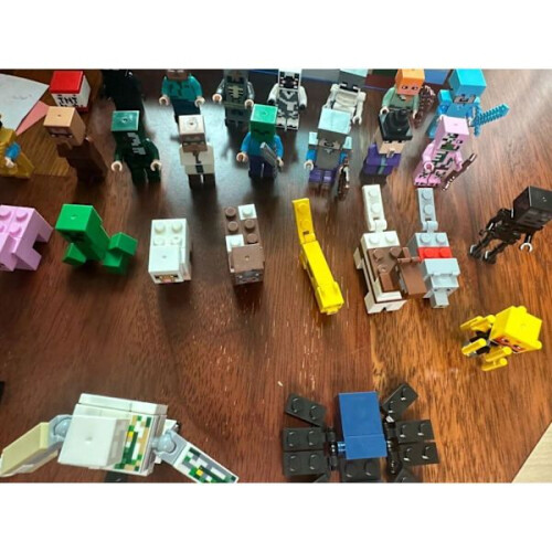 Ensemble de 29 figurines de construction Minecraft [YDE] 1