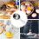 Stainless Steel Egg Separator, Clear Egg Separator for Egg Yolk and Egg White, Egg Separator Tool with Structure 3