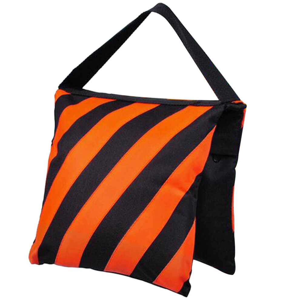 Heavy Duty Sandbag Background Photography Weights 10 Lb Saddle Bag For Stands - Color Light/Orange 6447073305313
