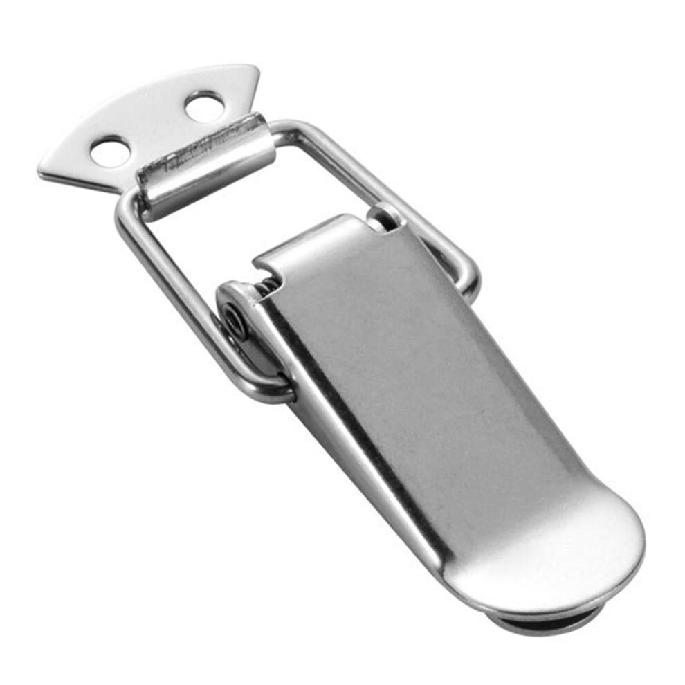 Spring-Loaded Toggle Latch 49 Mm 201 Stainless Steel Hasps Clamps For Trunk 2 Pieces, Heavy-Duty Latch For Luggage 6447073305368