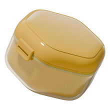 Invisible Teeth Retainer Cleaning Box with Ventilation Holes, Daily Use Mouthguard Holder, Durable and Compact Design