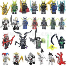 24-delars Ninja Gold Lloyd Rolig Byggkloss Minifigur Byggleksak