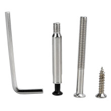 Wendbares Eingangstürgriff-Set, Zinklegierung & Kupfer, 17x12,7 cm