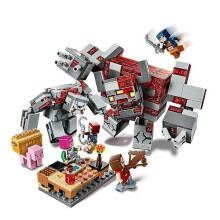 Blocchi da costruzione The Redstone Battle Modello Mattoncini Set Regali Giocattoli Per Bambini Ragazzi