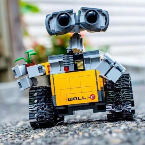 E-motoriserad högteknologisk APP RC-robotmotor med byggstenar 2