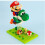 Blocs de construction Mario Super Bros volants, micro-blocs de construction, dessin animé 5