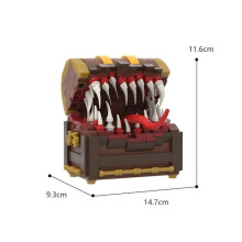 (330 kpl - ei laatikkoa) MOC35522 Mailackers Stranger Things 4 Elokuvat Figuurit Demogorgon Brickheadz