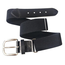 Verstellbarer Baseball-/Softball-Gürtel für Jugendliche und Erwachsene, 70-130 cm, Schwarz/Blau