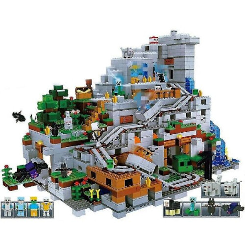 (Exploration de grottes) Ensemble de construction Minecraft - Piège à chute - Exploration de grottes 1