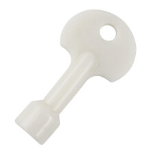 Plastic Triangular Lock Tongue Turning Key for Portable Outdoor Waste Cans, Triangle Key for Rubbish Bowls and Bins