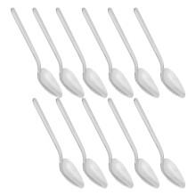 12 Stück 316 Edelstahl Dessertlöffel Spiegelpoliert 14 cm Geschenkset