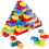 Méga blocs de construction pour enfants, jeu de construction éducatif, ensemble de 150 pièces. 1