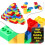 Méga blocs de construction pour enfants, jeu de construction éducatif, ensemble de 150 pièces. 3