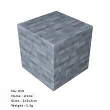 (13 kiveä) Laaja valikoima magneettisia Minecraft-kuutioita DIY-rakennuslelusarja 10 kpl 13 kiveä