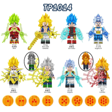 TP1014 Animation Dragon Ball Broly Gotenks Vegeta KaBuilding Blocks Figur Spielzeug für Kinder