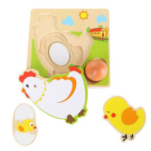 Spielzeug für Kleinkinder, Mädchen, Babys, Früherziehung, Lernspielzeug, Eierlegende Hühner, Bau