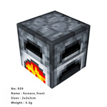 (43 furnace_front) Laaja valikoima magneettisia Minecraft-kuutioita DIY-rakennuslelusarja 10 kpl 43