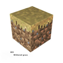 (003_kuihtunut ruoho) Laaja valikoima magneettisia Minecraft-kuutioita DIY-rakennuslelusarja 10 kpl