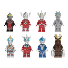 Ultraman Bausteine Puppen Minifiguren Spielzeug