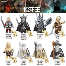TV6409 Der Herr der Ringe Soren Bolg Gandalf Saruman Bausteine Minifiguren Spielzeug für Kinder