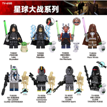 TV6105 Luke Skywalker Palpatine Legion Command Baubare Minifiguren Spielzeugmaske für Kinder